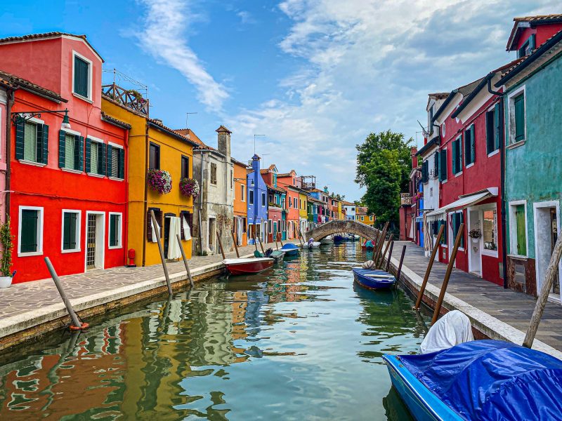 Burano island, Venice, Italy